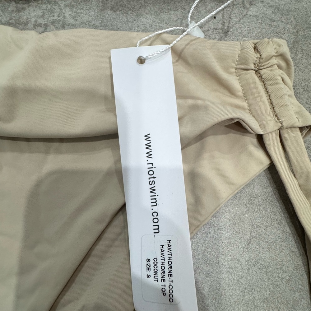 Riot Swim Coconut Bikini with Matching Pouch - Picture 5 of 6